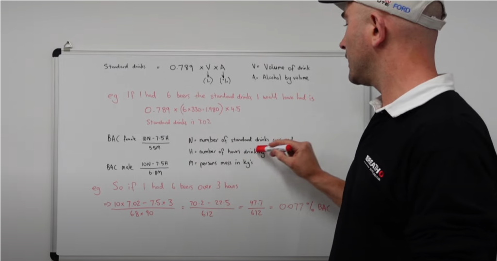 BAC calculationg