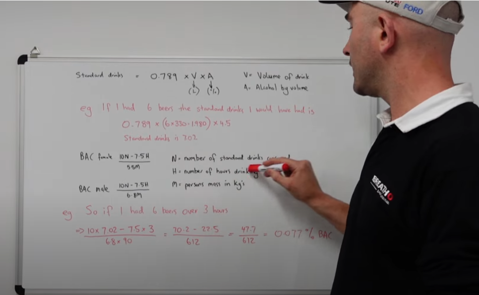 BAC calculationg